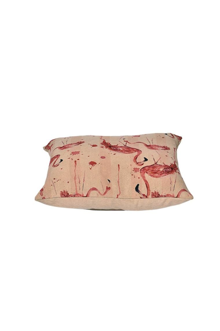 Flamingo Pattern Decorative Pillow