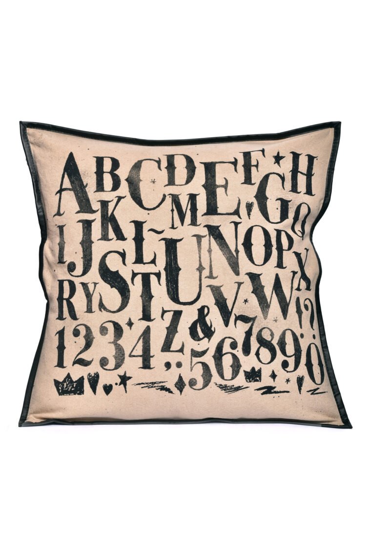 Alphabets Snuggle Pillow
