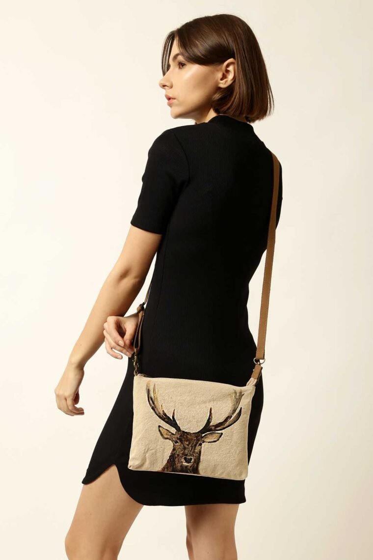 Stag Canvas Sling Bag