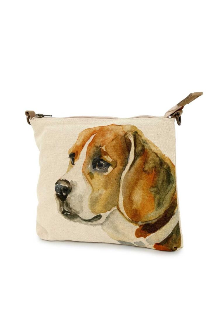 Beagle Dog Lifting Canvas and Leather Sling