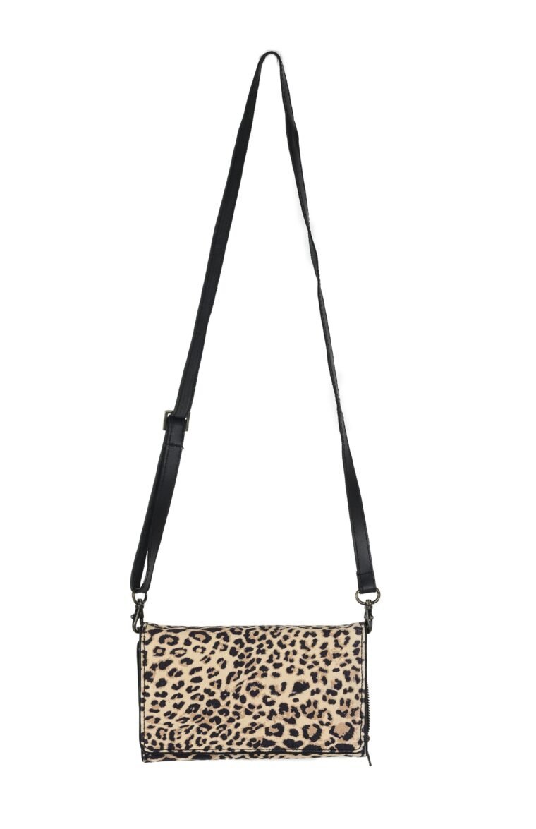 Leopard Clutch With Sling